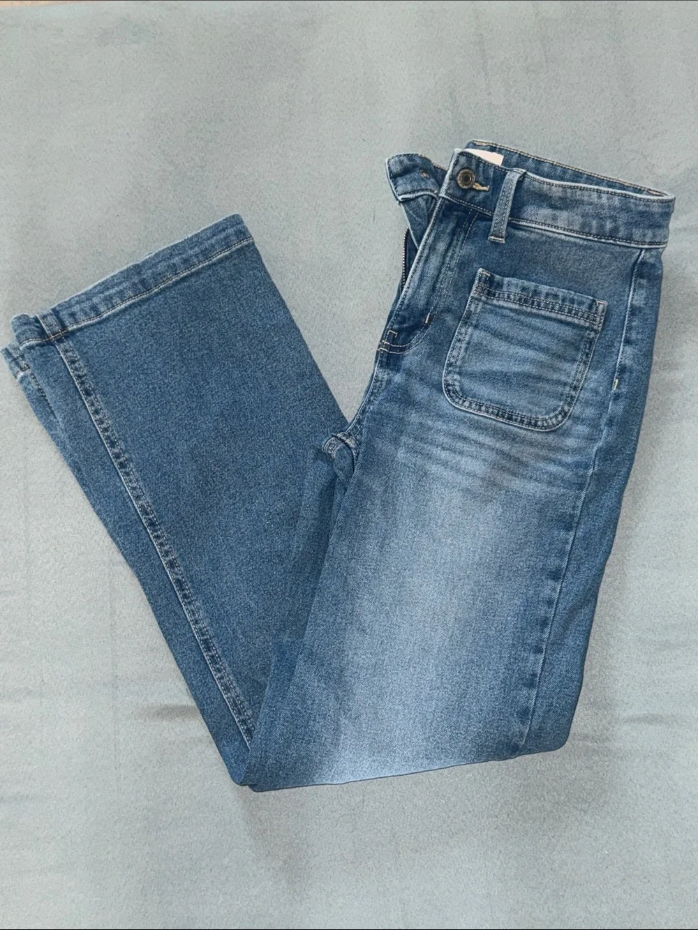 NWOT - SO by Kohls Girls Classic Midwash Blue Denim Jeans